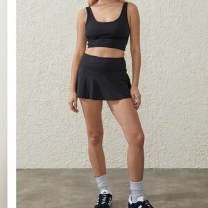 Cotton On Body black skort in size medium- only worn once